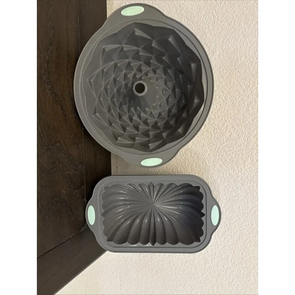NEW Cake Molds Diamond Design Non-stick Loaf Tray Toast Bread Molds Bakeware